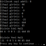 C Programlama Dili Bubble Sort Algoritması | C Kaynak